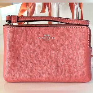 Coach Coral Wristlet